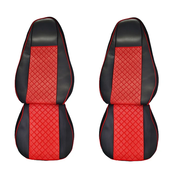 Калъфи за седалки за MAN TGX, EURO 6, 2021, ЧЕРВЕНИ