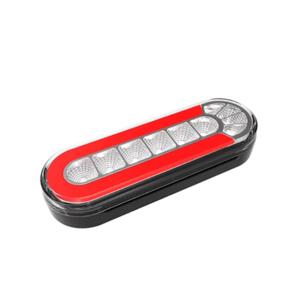 Малък LED/NEON стоп с 4 функции,динамичен мигач,Е маркиран,L=R