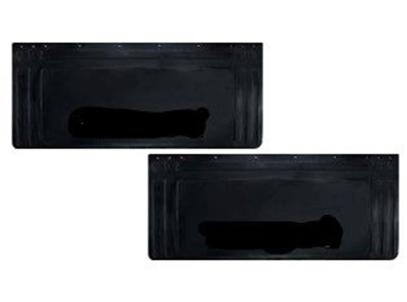 Черни релефни задни калобрани за MAN, 40 х 60 см