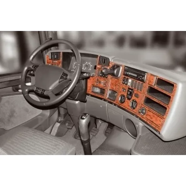 Силиконов стикер Махагон за SCANIA G 2004, 72 части