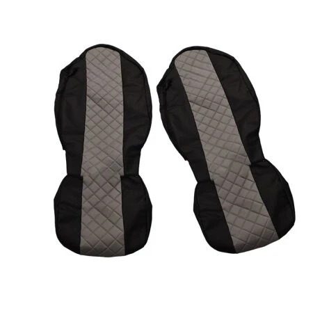 Калъфи за седалки за RENAULT T 2021+, сиви - с лого