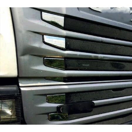 Комплект ъгли на предна решетка за Scania G420, 12 части