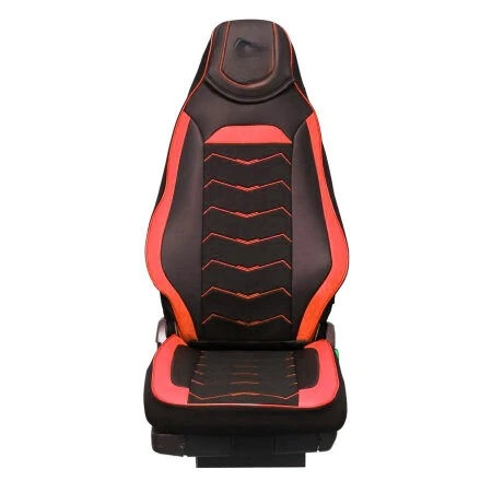 Калъфи за седалки за Scania R/S Next Gen 2017+ Черни с червено
