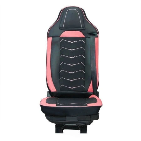 Калъфи за седалки за RENAULT T 2014+ Черни с червено