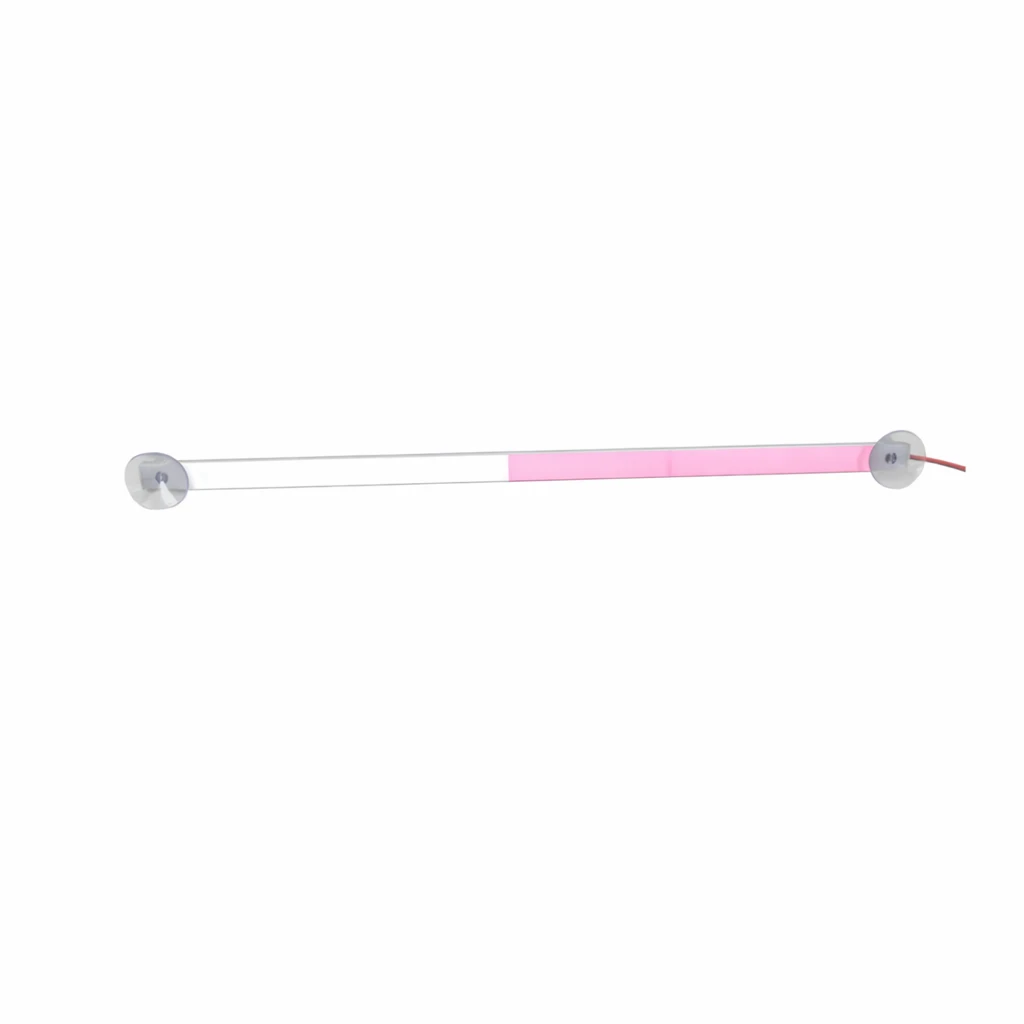 LED пура, бяло и розово, 50 см 12/24V ELP50P
