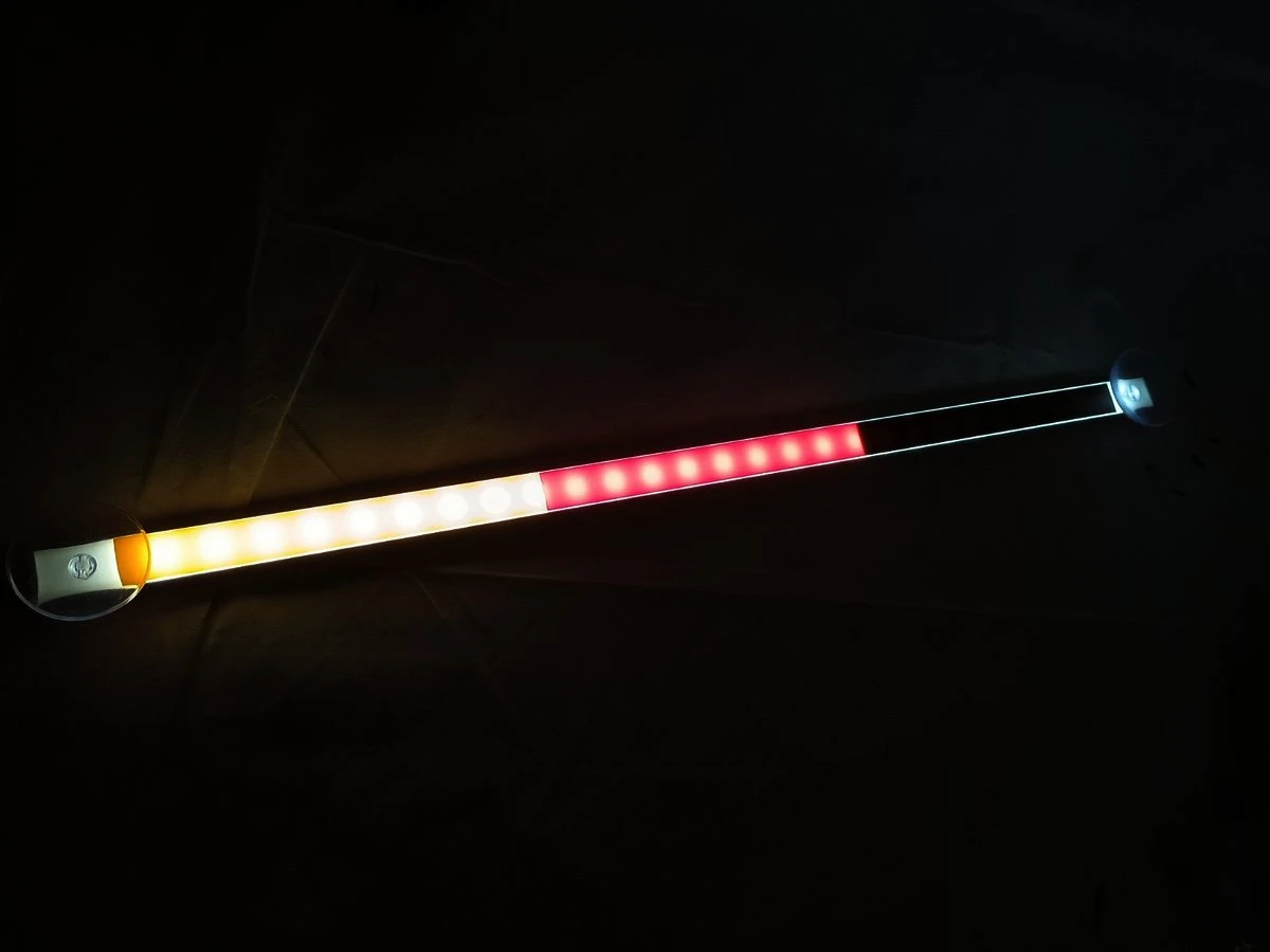 LED Пура, 50см. - Германия, черно/червено/жълто - 12/24V