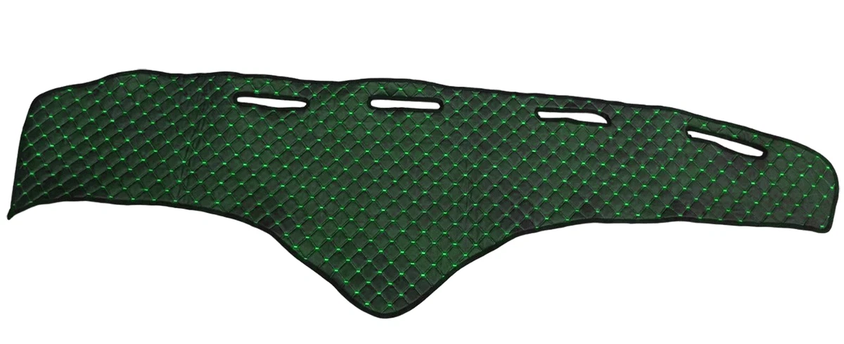 Стелка за табло за Ford F-MAX/Ford Cargo, черна със зелен шев