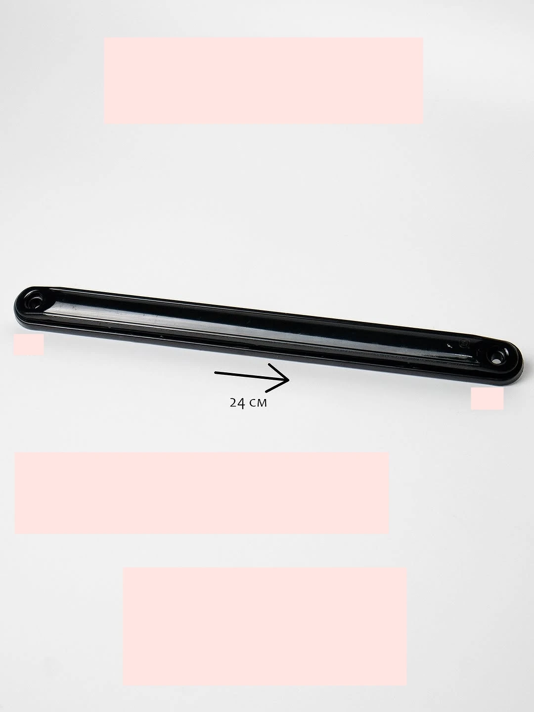 Дълъг smoked LED габарит с 15 диода, жълт - 12/24V index (23)