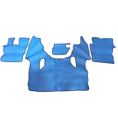 Кожени стелки за SCANIA G NEXTGEN 2017+ - AUTOMAT, сини