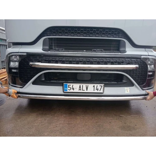 Ролбар под предна броня за Mercedes Actros L, новата кабина Ролбар под предна броня за Mercedes Actros L, новата кабина